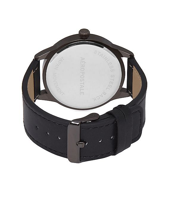 Aeropostale Stainless Steel Back Analogue Watch
