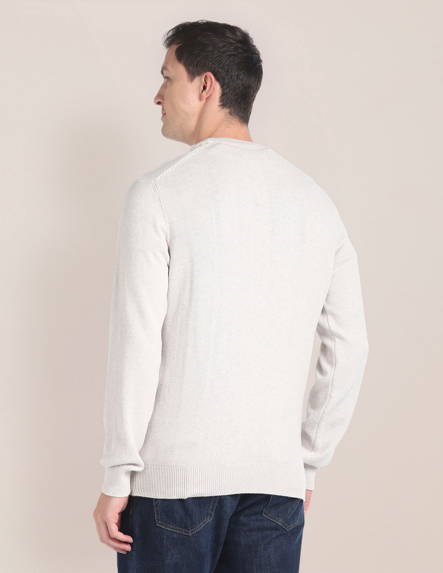 U.S. Polo Assn. Crew Neck Flag Sweater