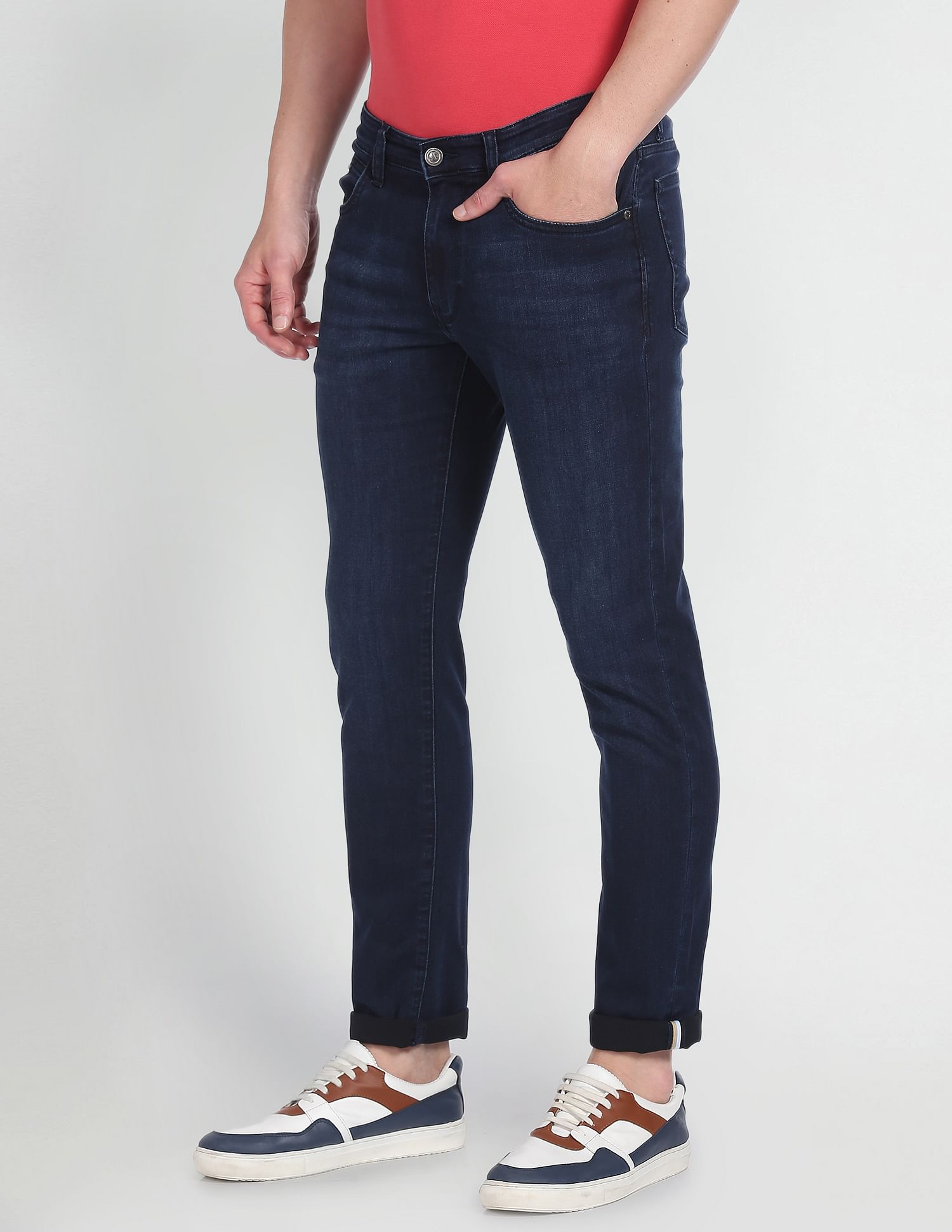 Arrow Sports Jameson Slim Fit Dark Wash Jeans