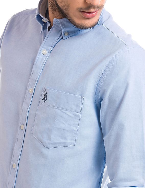 Us polo oxford deals knit shirts