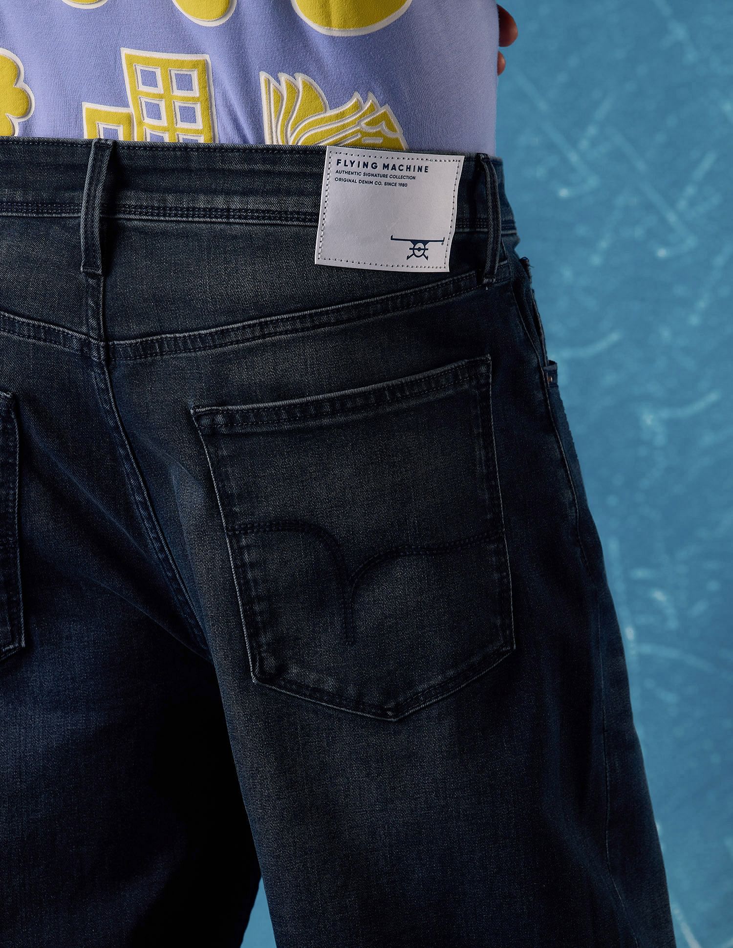 Flying Machine Men Cobain 90's Loose Fit Jeans