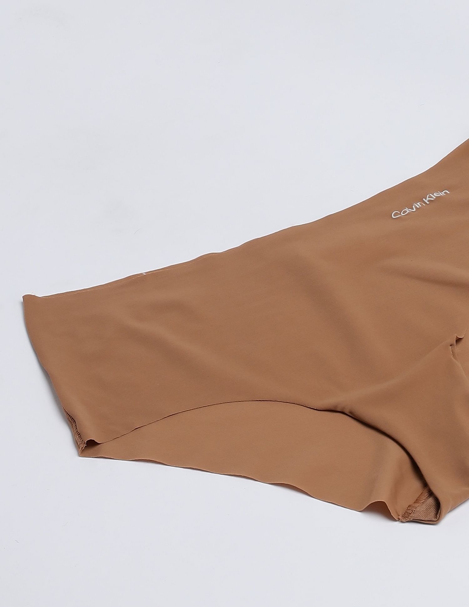 Calvin Klein Underwear Womens Brown Solid Panties