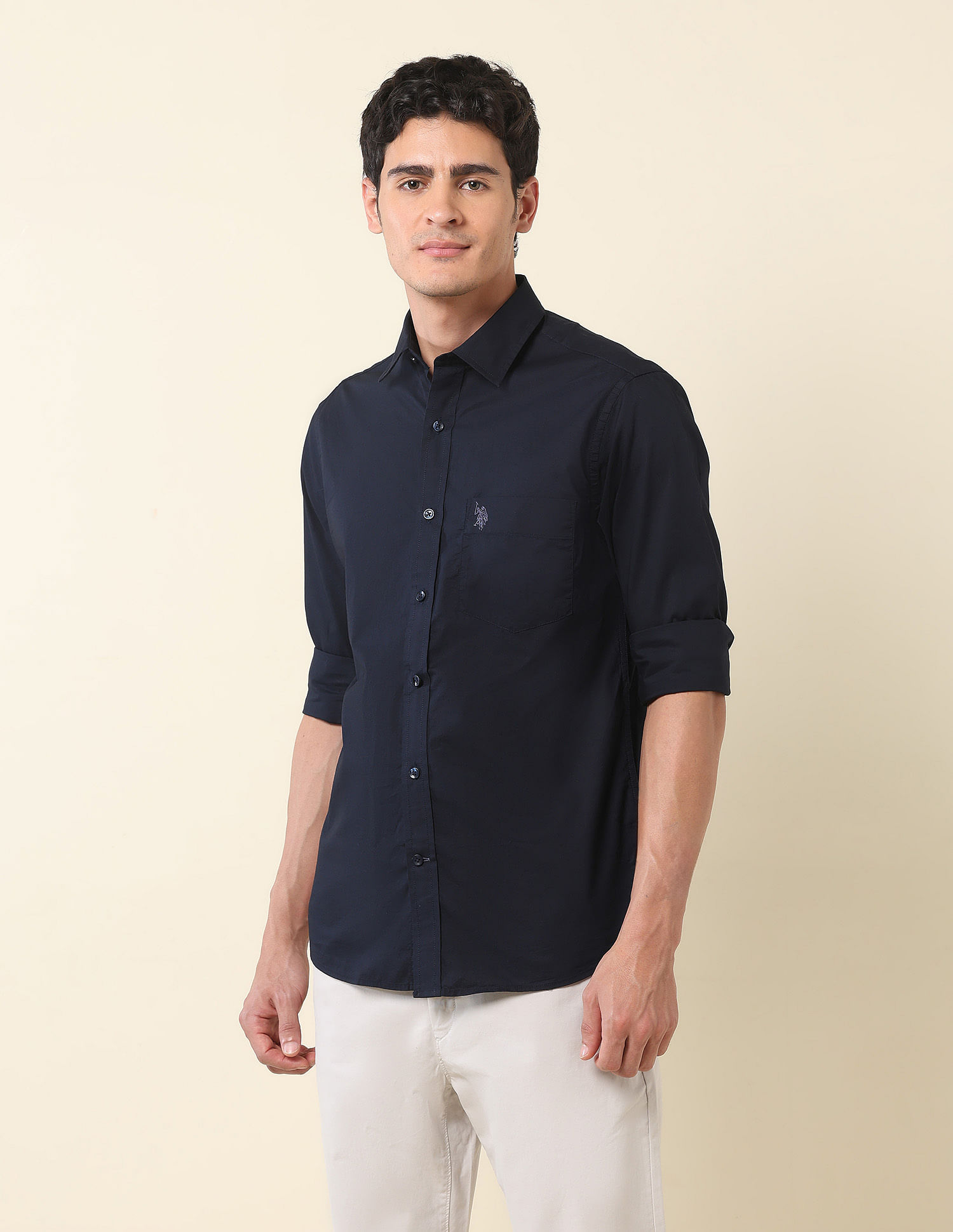 U.S. Polo Assn. Pure Cotton Tailored Fit Shirt