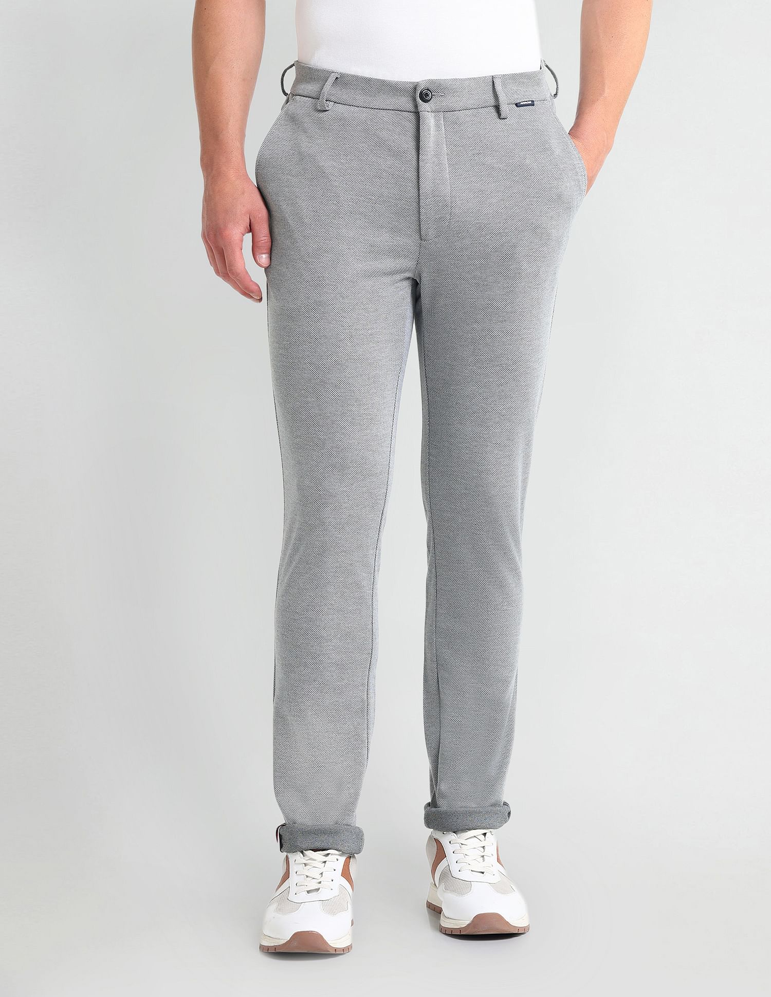 Arrow Sports Super Slim Smart Flex Trousers
