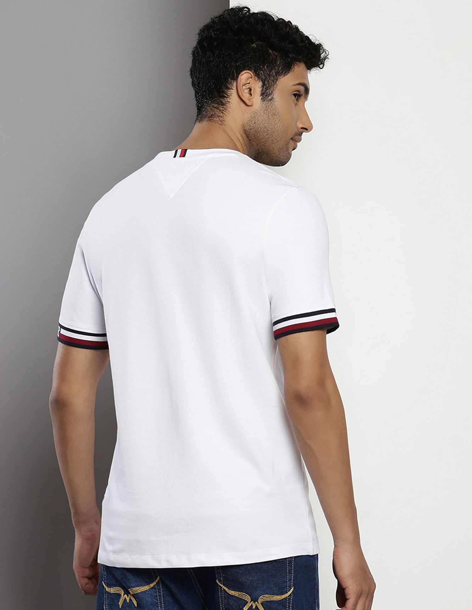 Tommy Hilfiger Bold Monotype Cuff T-Shirt