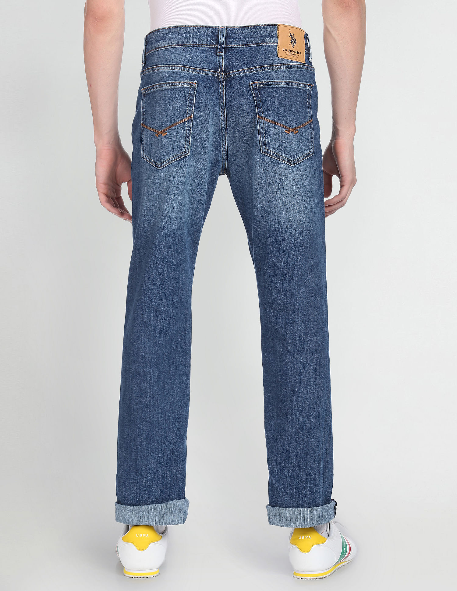 U.S. Polo Assn. Denim Co. Connor Bootcut Fit Blue Jeans