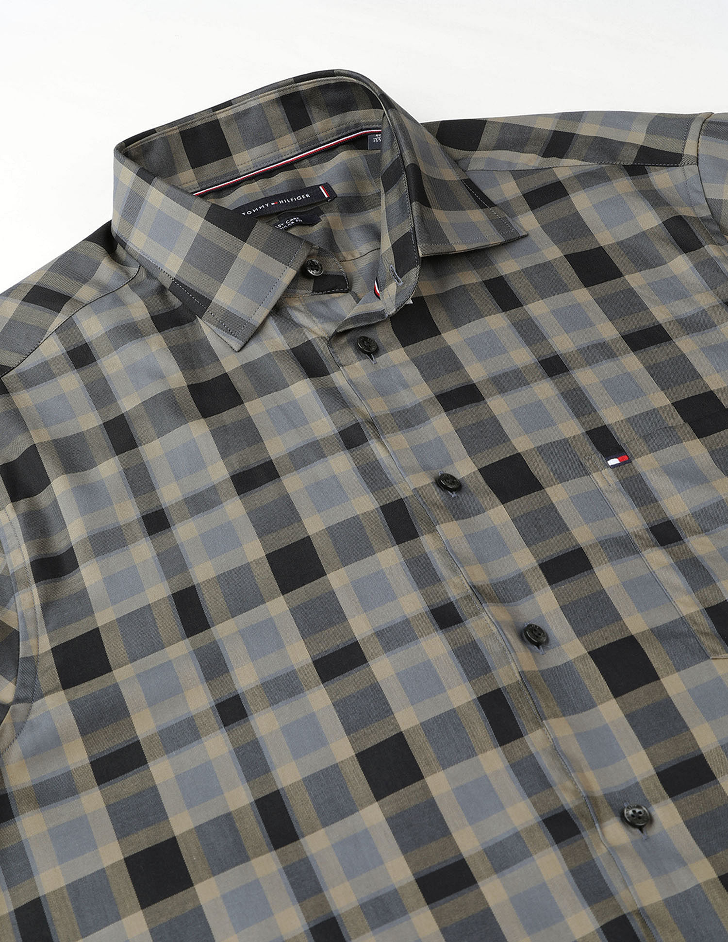 Tommy Hilfiger Plaid Checked Regular Fit Shirt
