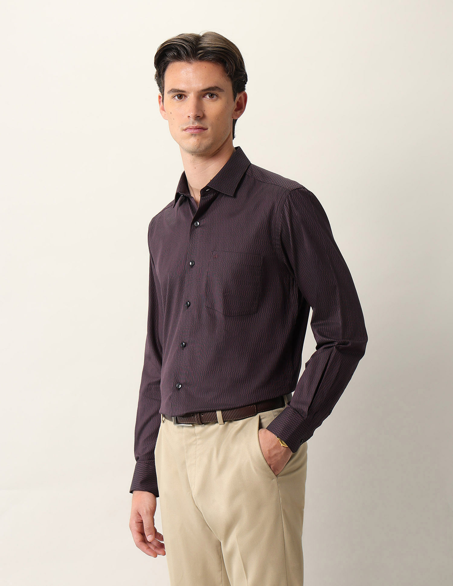 Arrow Liberty Classic Fit Pure Cotton Ceremonial Shirt