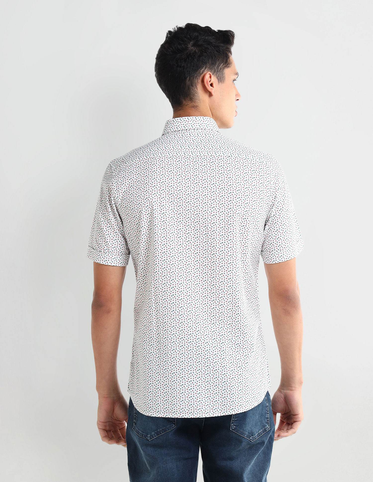 Arrow Sport Liberty Classic Floral Print Shirt