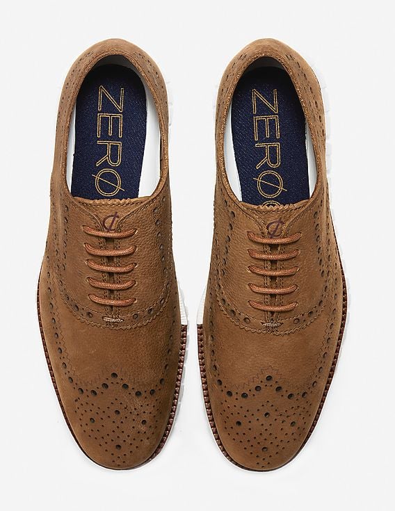 Barely worn Cole Hann Cooper Wing Tip.Brwn/Sude/Leather This Just In: The Evolution of the Cole Haan Wingtip | GQ main image 4
