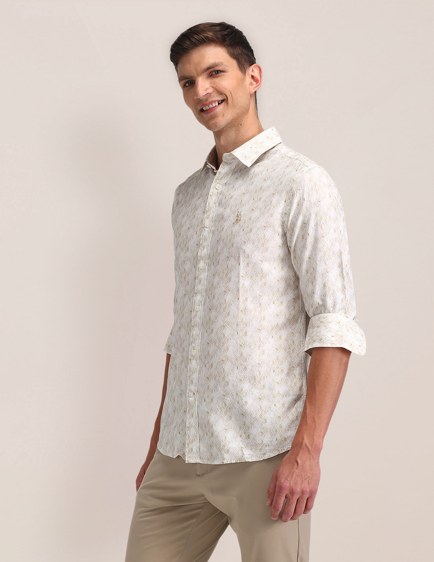 U.S. Polo Assn. All Over Digital Print Shirt