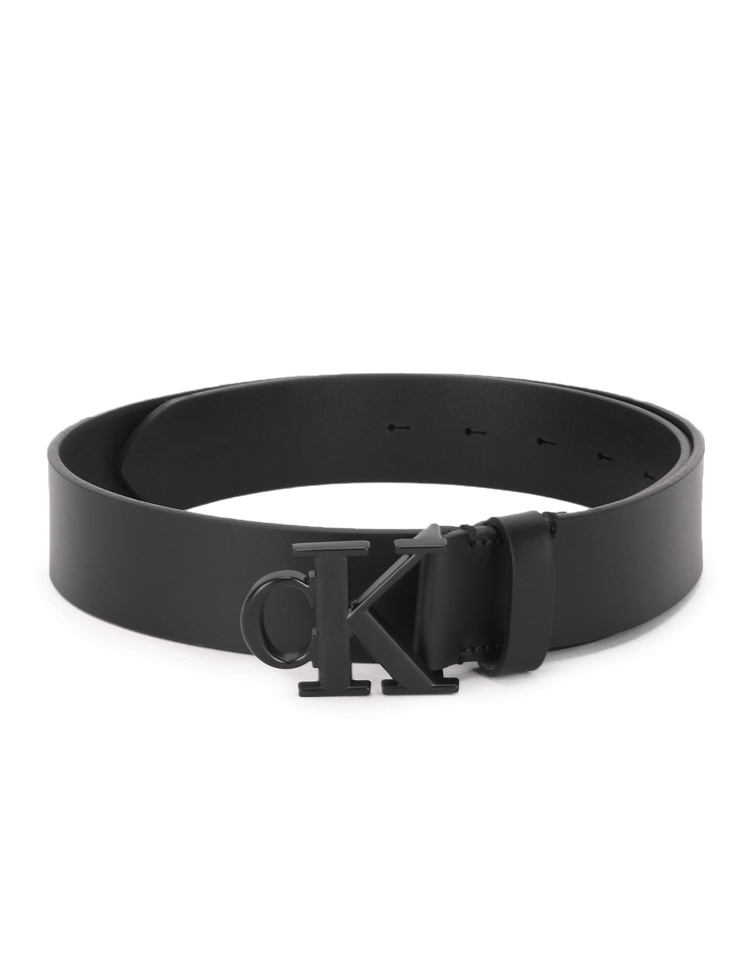 Calvin Klein Jeans Round Mono Plaque Belt