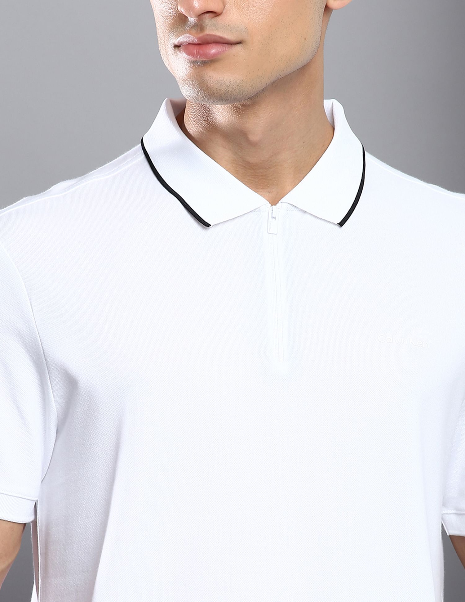 Calvin Klein Move Zipper Polo Shirt