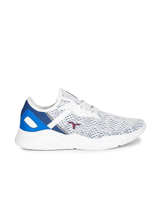 Flying Machine Round Toe Knit Krobb Slip On Shoes