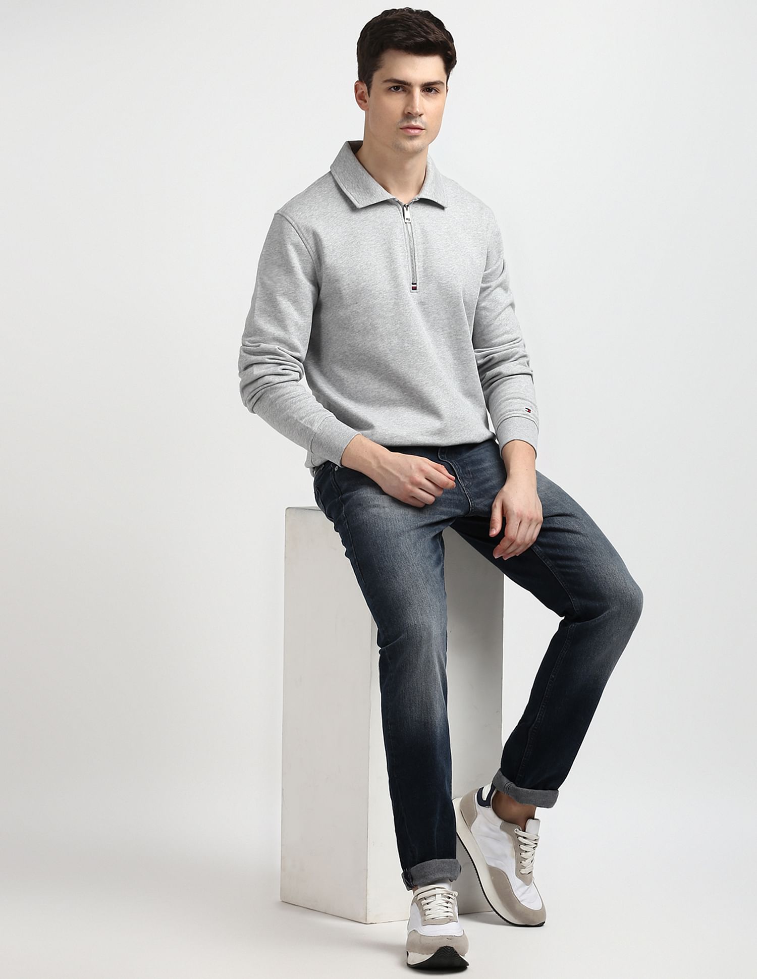 Tommy Hilfiger Heathered Terry Sweatshirt