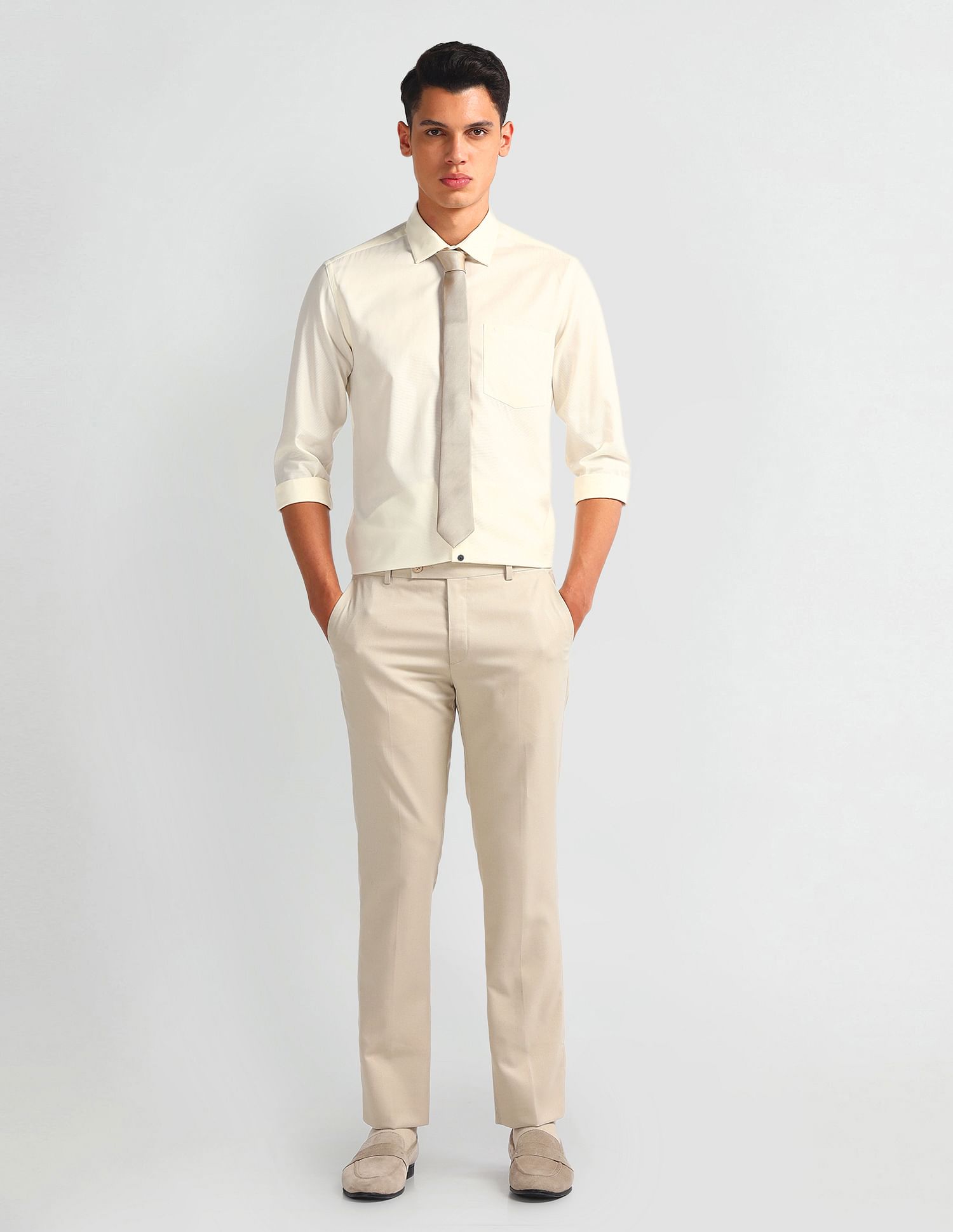Arrow Manhattan Slim Cotton Shirt