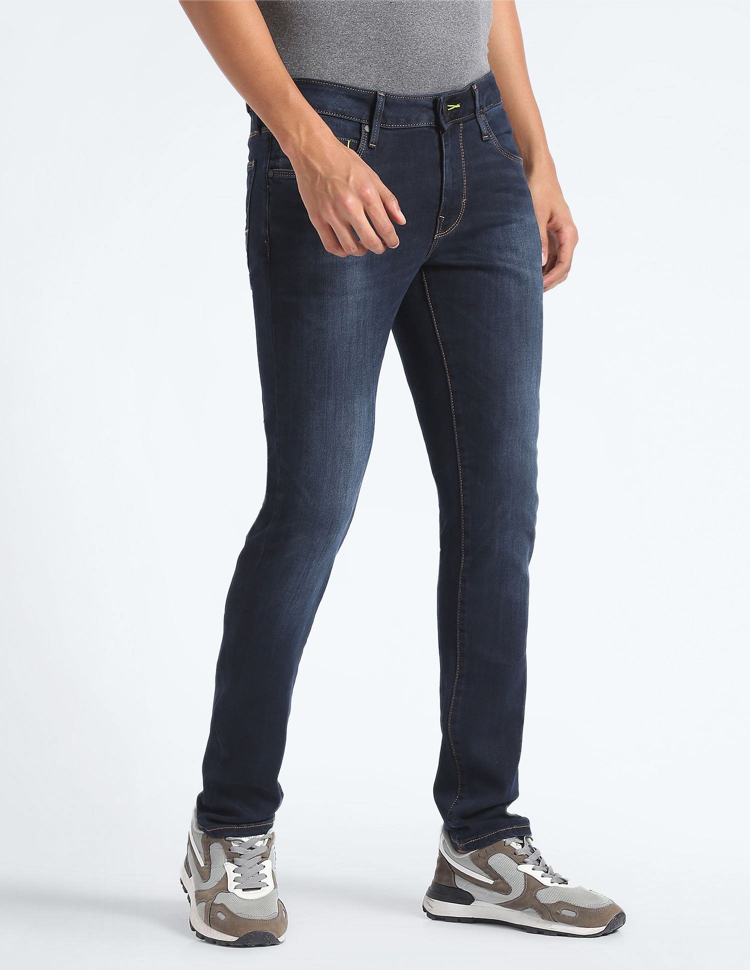 Flying Machine Dark Wash Super Skinny F-Lite Jeans