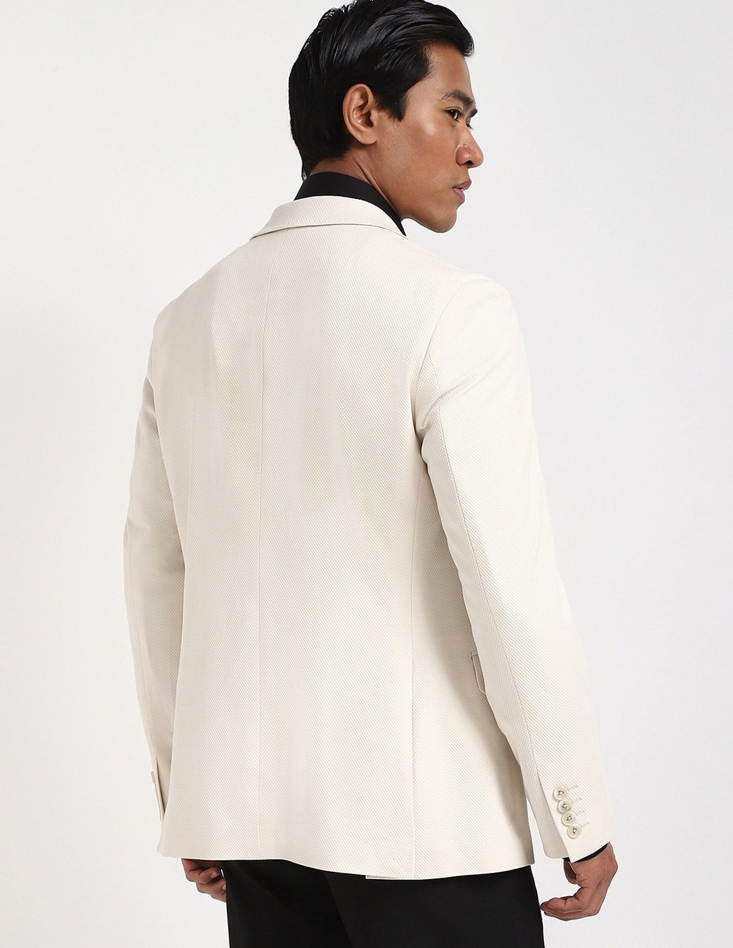Tommy Hilfiger Self-Design Regular-Fit Nylon Blazer