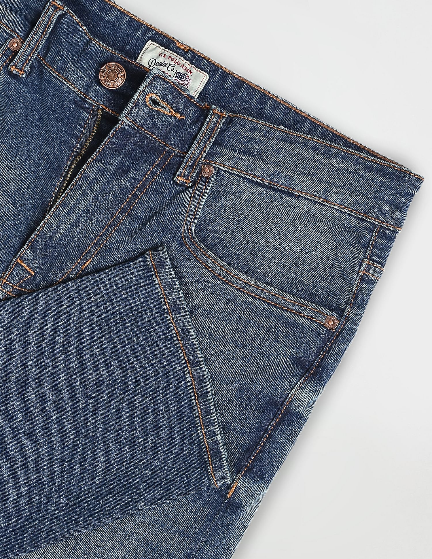 U.S. Polo Assn. Denim Co. Regallo Skinny Fit Blue Jeans