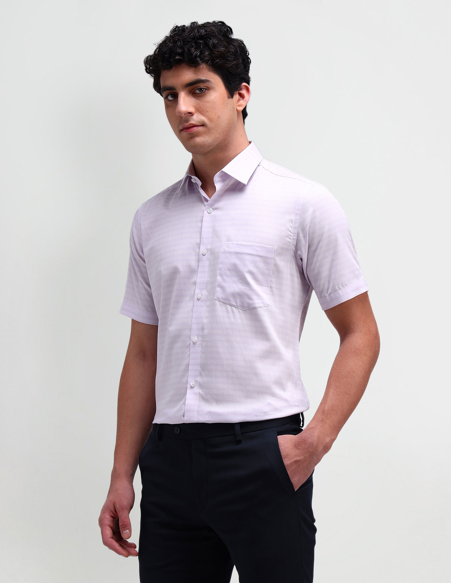 Arrow Liberty Classic Horizontal Striped Shirt