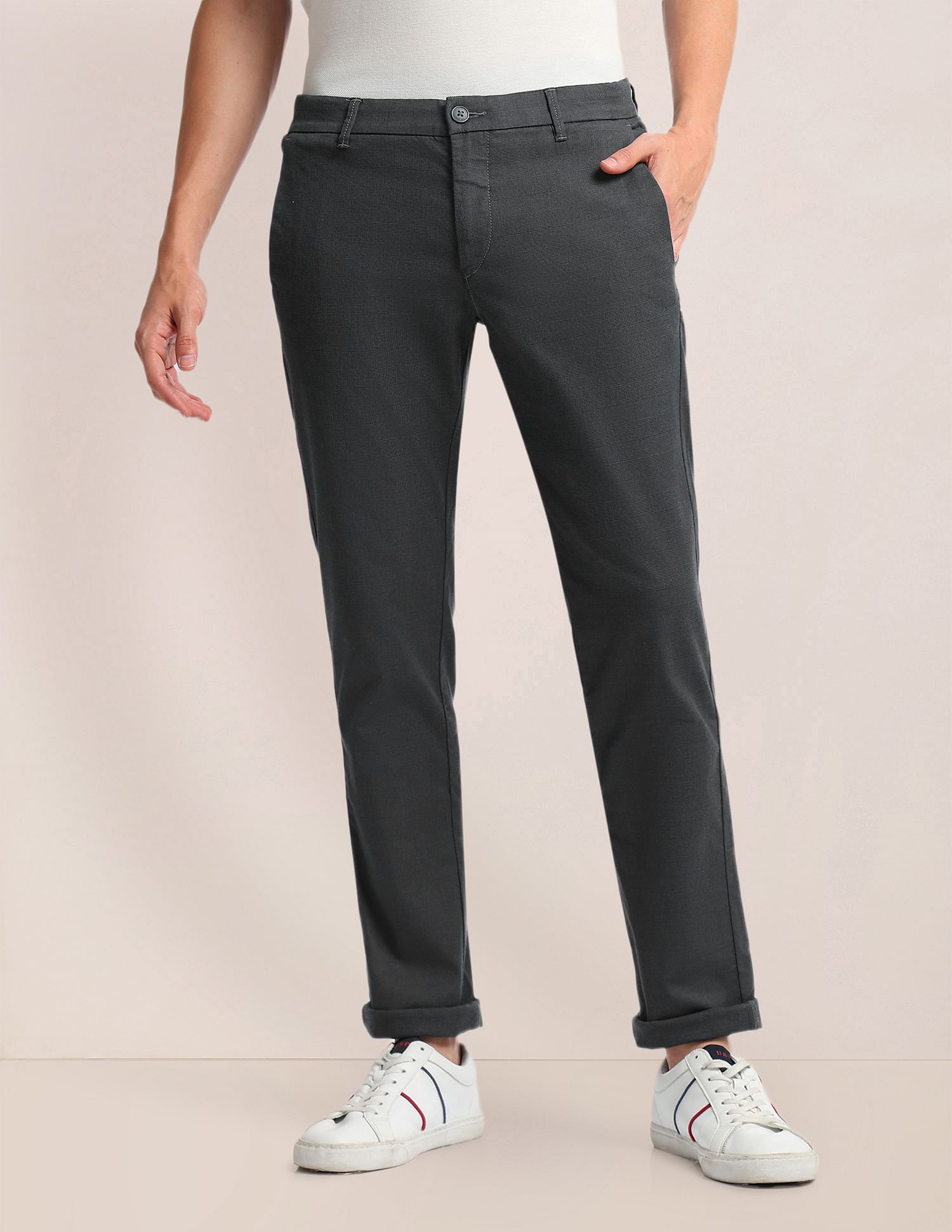 U.S. Polo Assn. Yarn Dyed Check Trousers