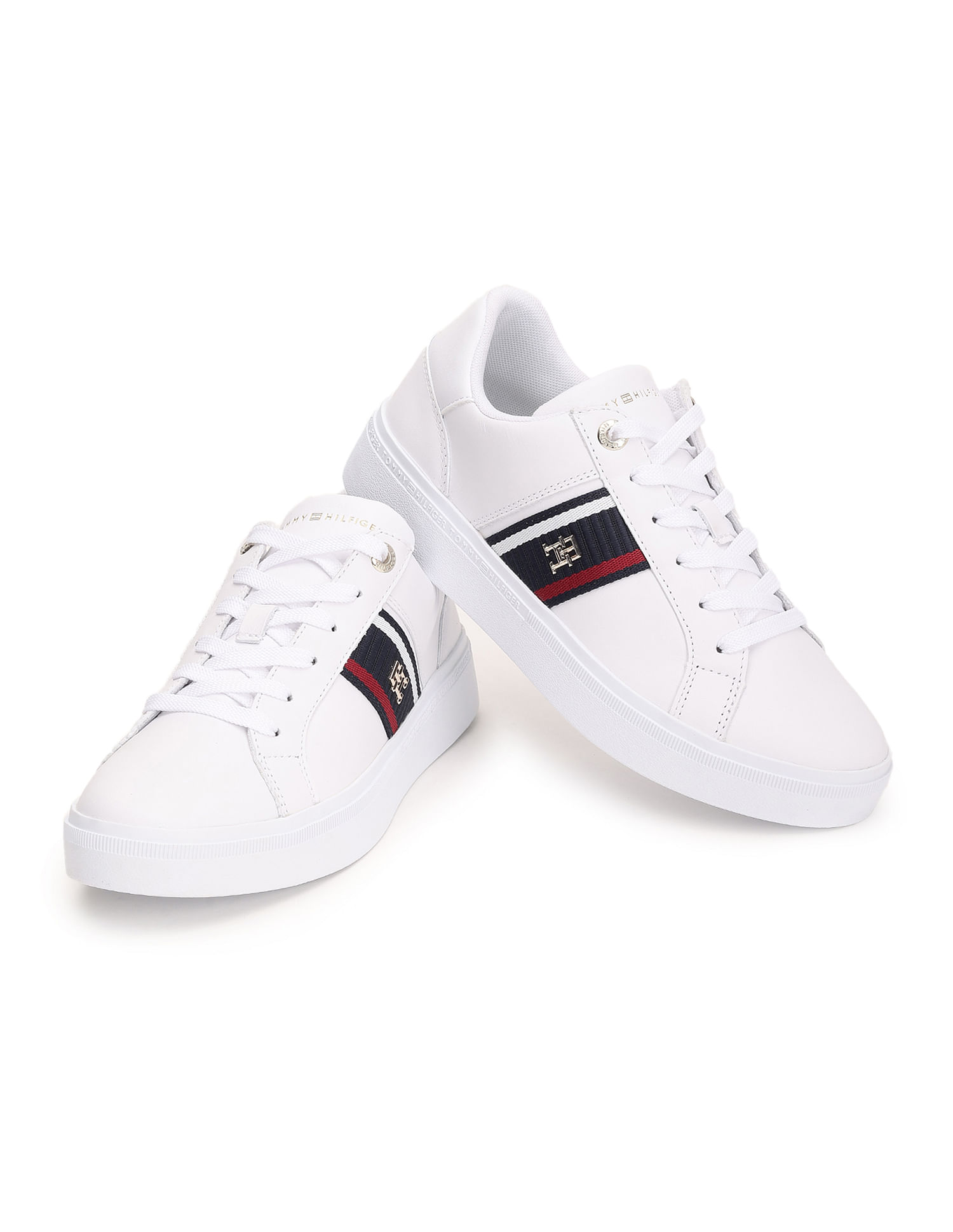 Buy Tommy Hilfiger Women Webbing Logo Sneakers - NNNOW.com