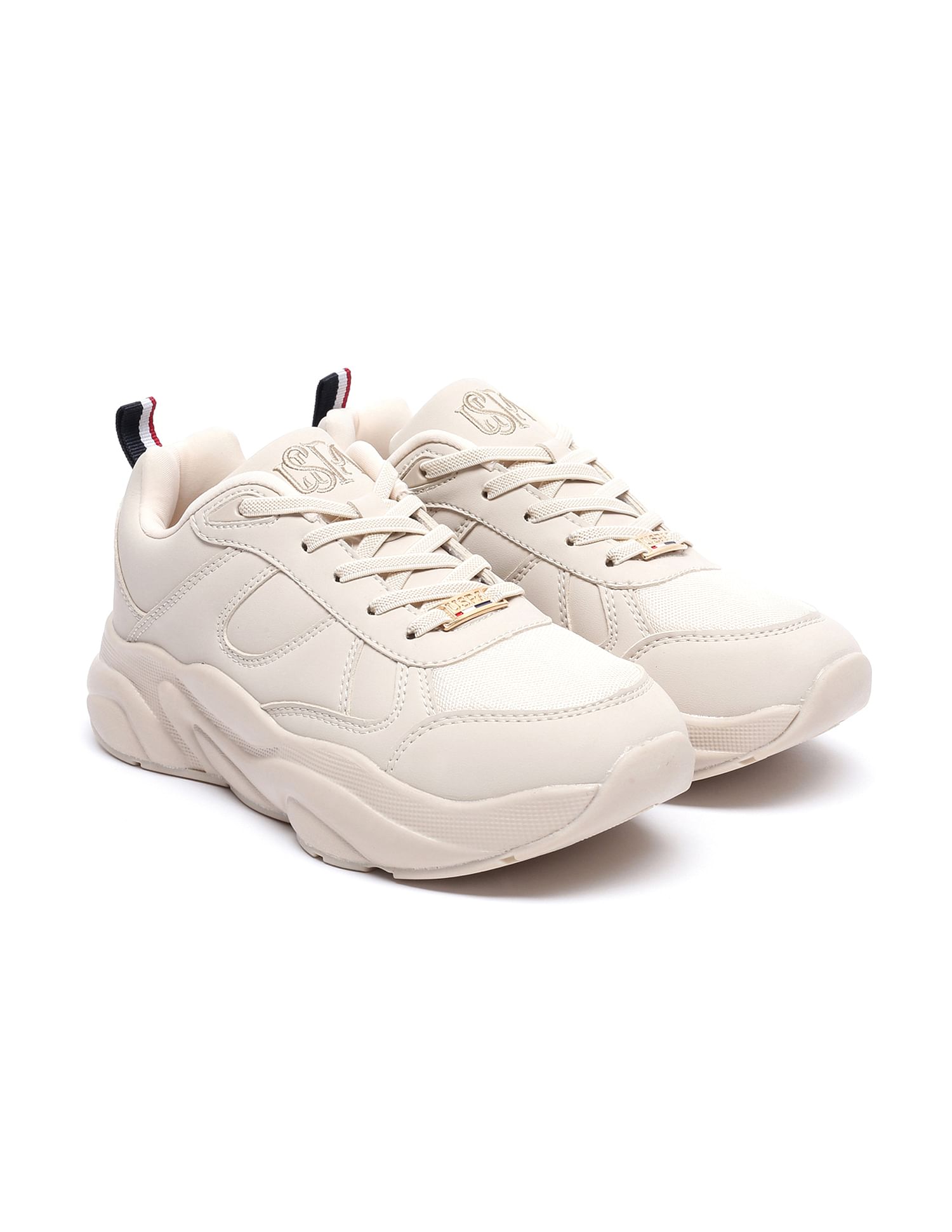 U.S. Polo Assn. Women Solid Sage 2.0 Sneakers