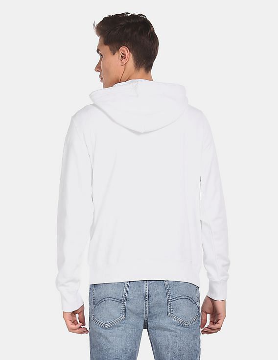 Calvin klein wave photo print hoodie sale