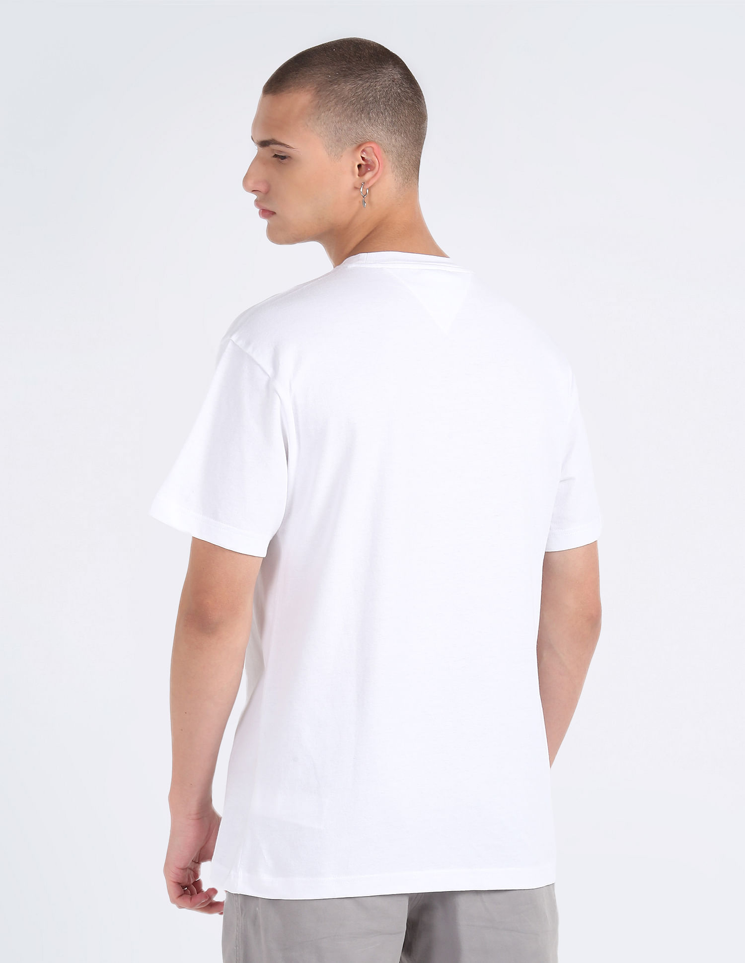 Tommy Hilfiger Transitional Cotton Signature Logo T-Shirt