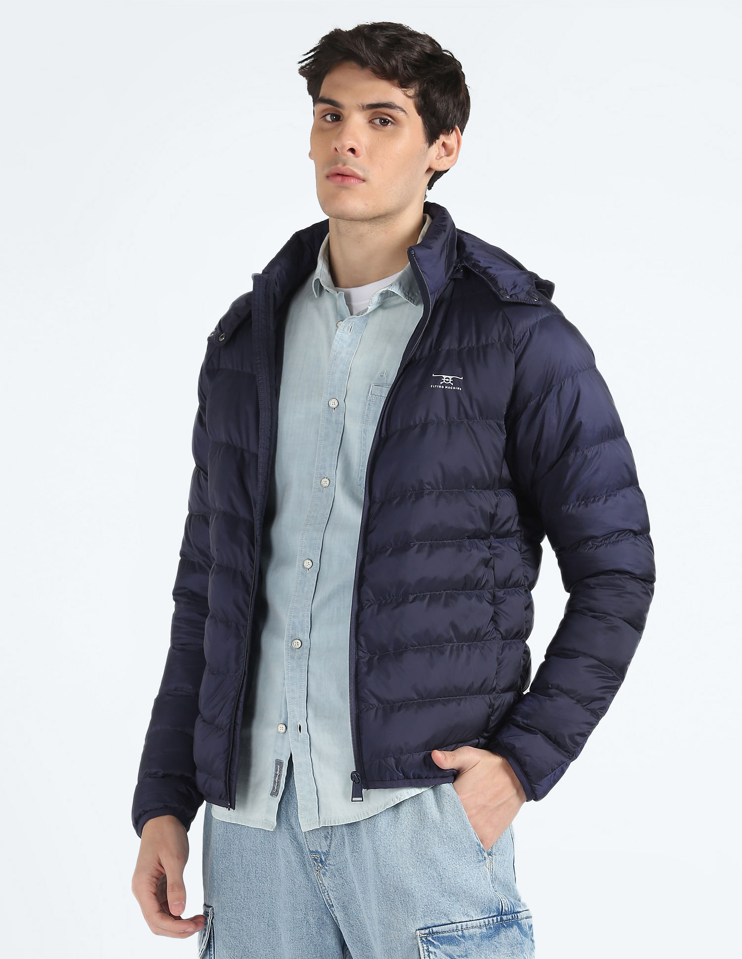 Packable cheap padded jacket