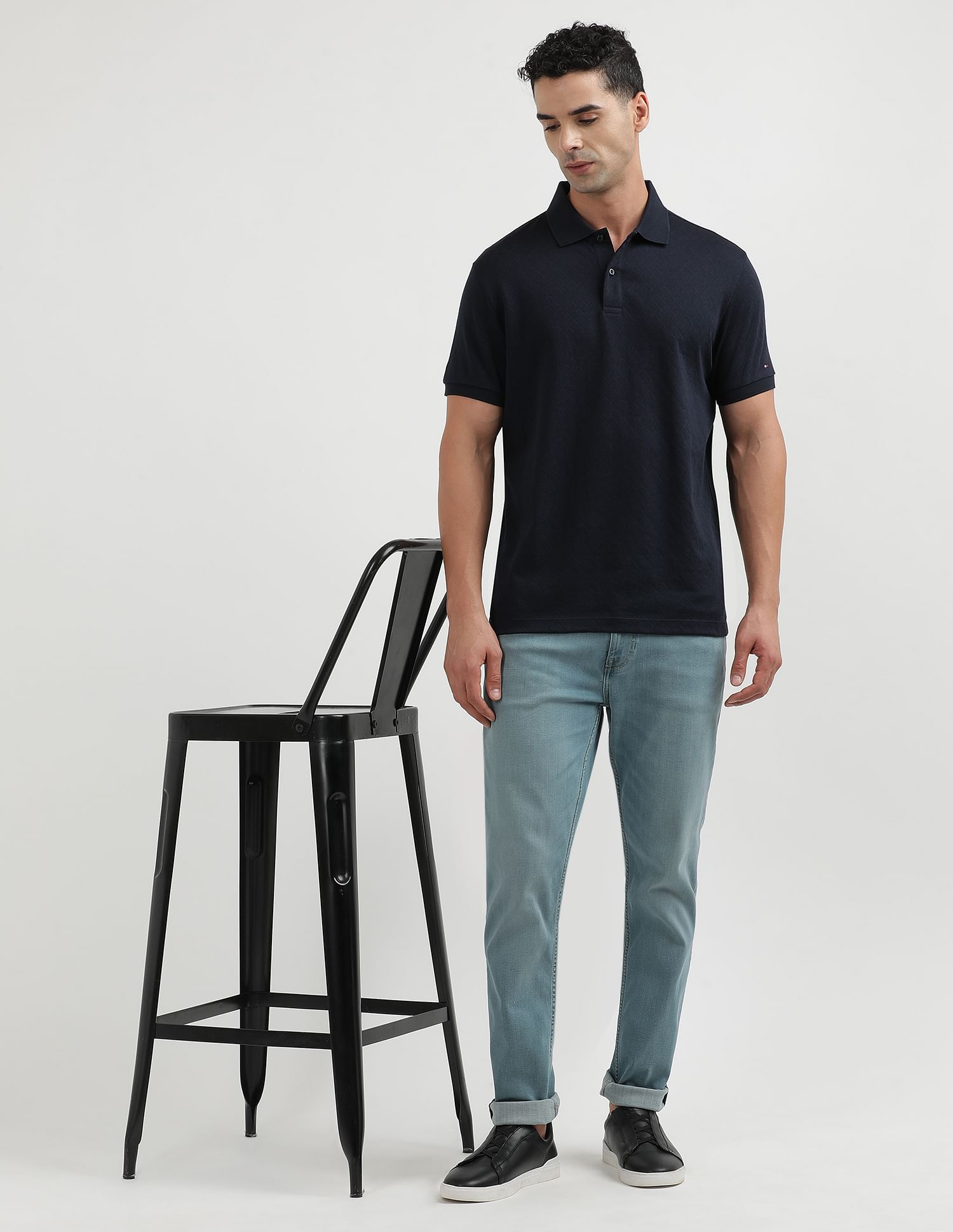 Tommy Hilfiger Sustainable Jacquard Polo Shirt