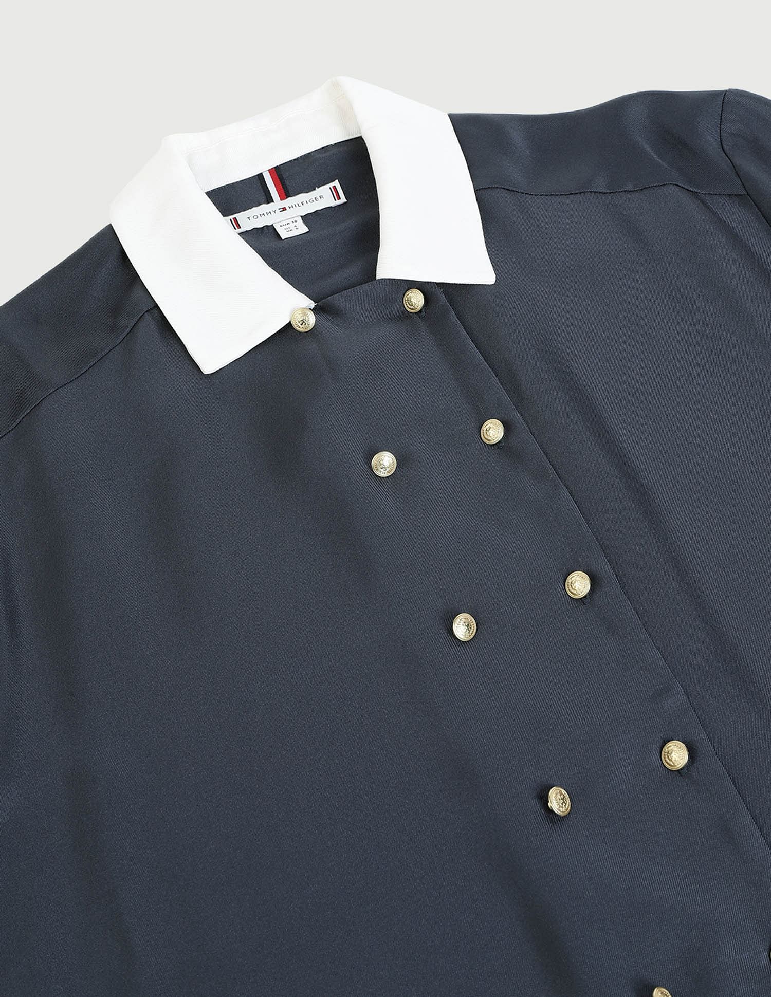 Tommy Hilfiger Relaxed Fit Silk Shirt