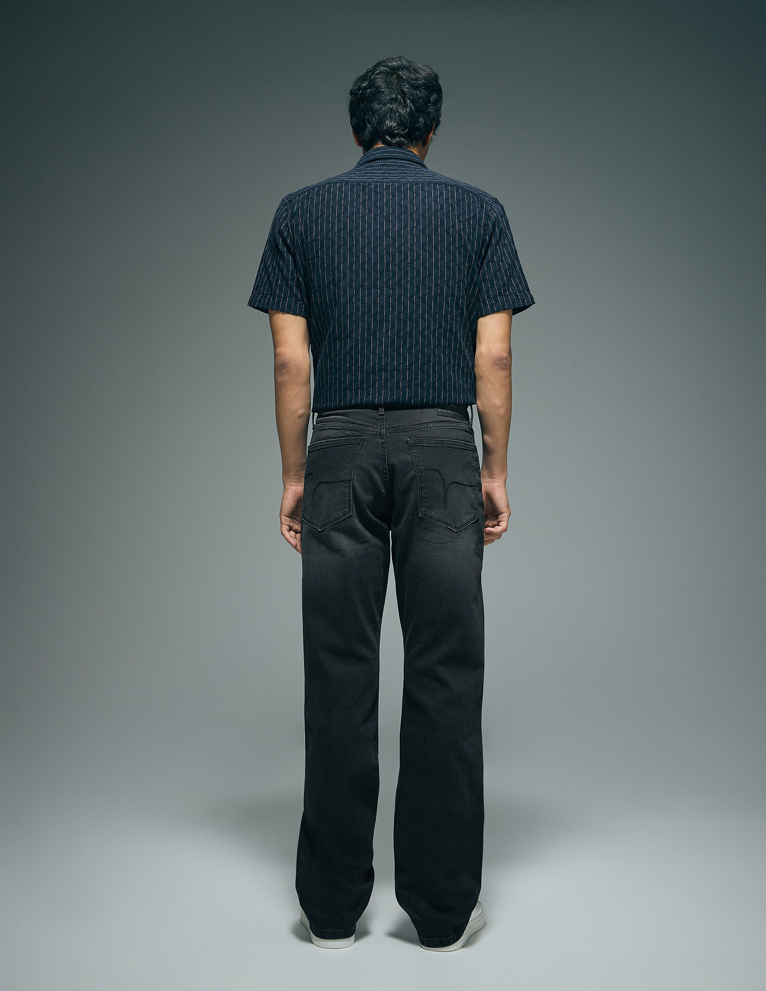 Flying Machine Mid Rise Bootcut Jeans