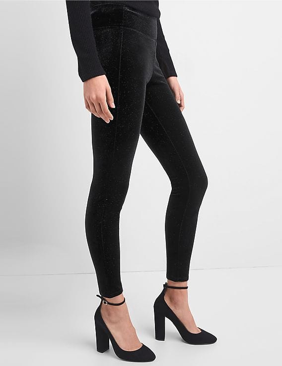 Sparkle Velvet Leggings - NNNOW 