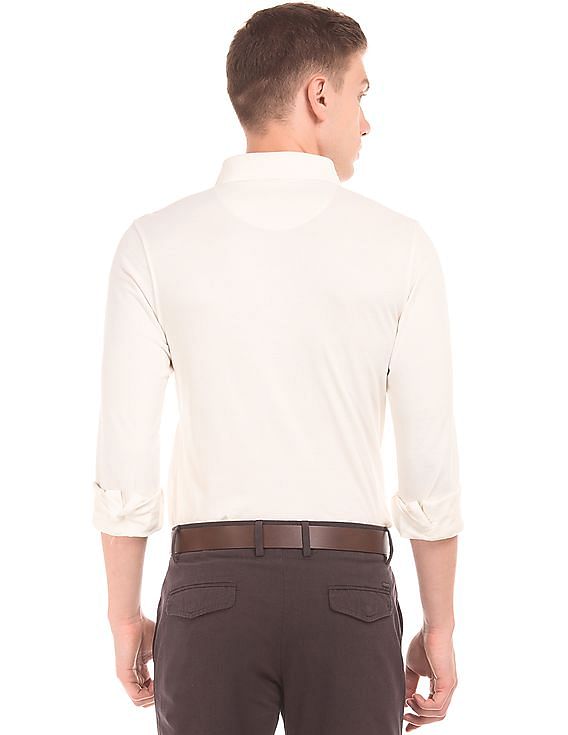 U.S. Polo Assn. Long Sleeve Slim Fit Polo Shirt