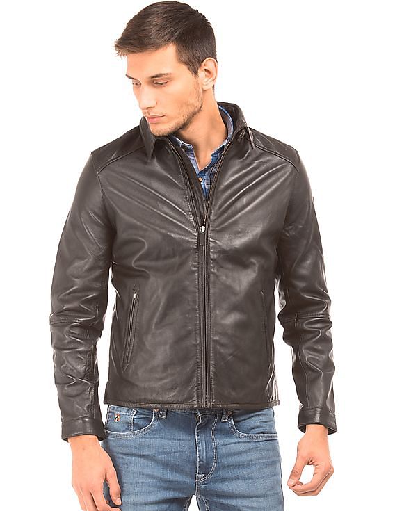 Buy U.S. Polo Assn. Men Brown Solid Bomber jacket Online at Low Prices in  India - Paytmmall.com