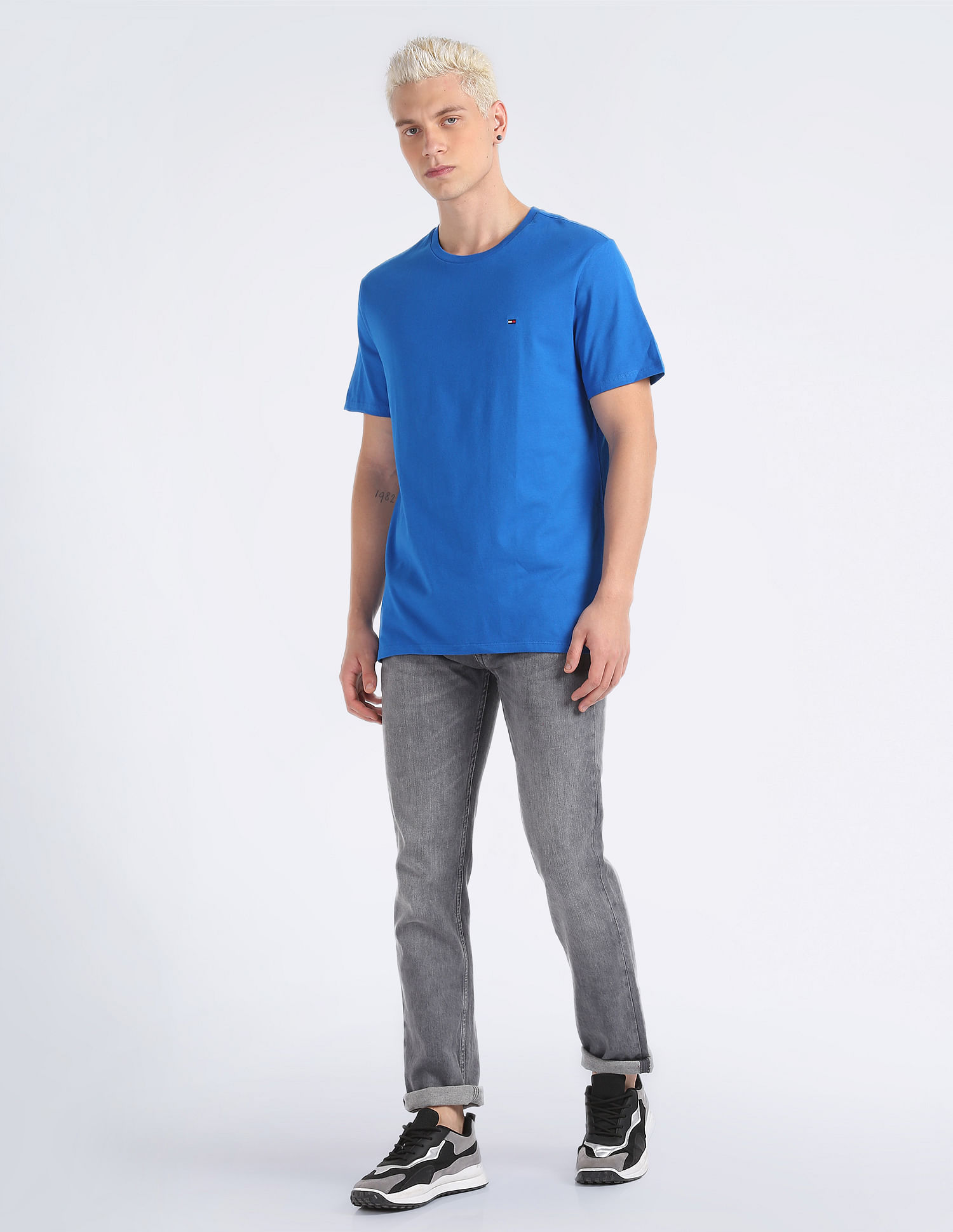 Tommy Hilfiger Cotton Crew Neck Nantucket T-Shirt