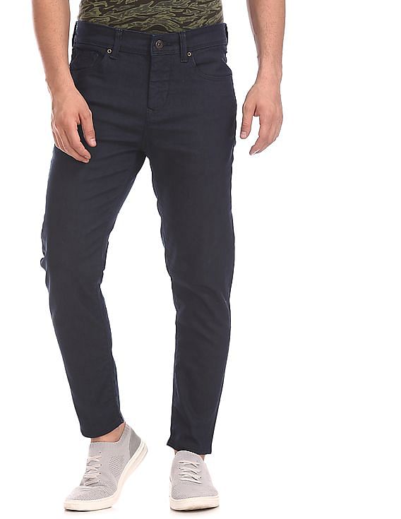 Flying Machine Mankle Slim Fit Rinsed Jeans
