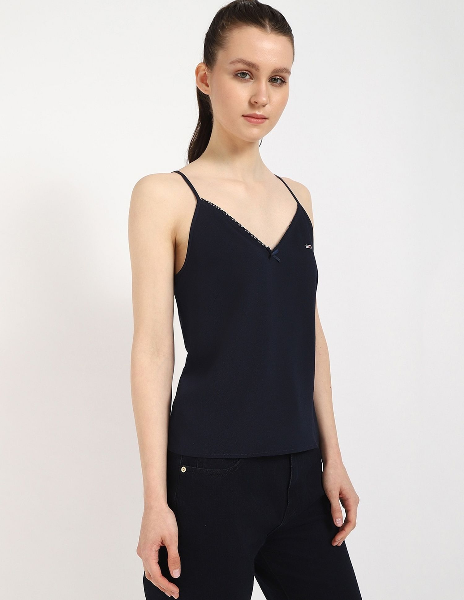 Tommy Hilfiger Solid Regular Fit Top