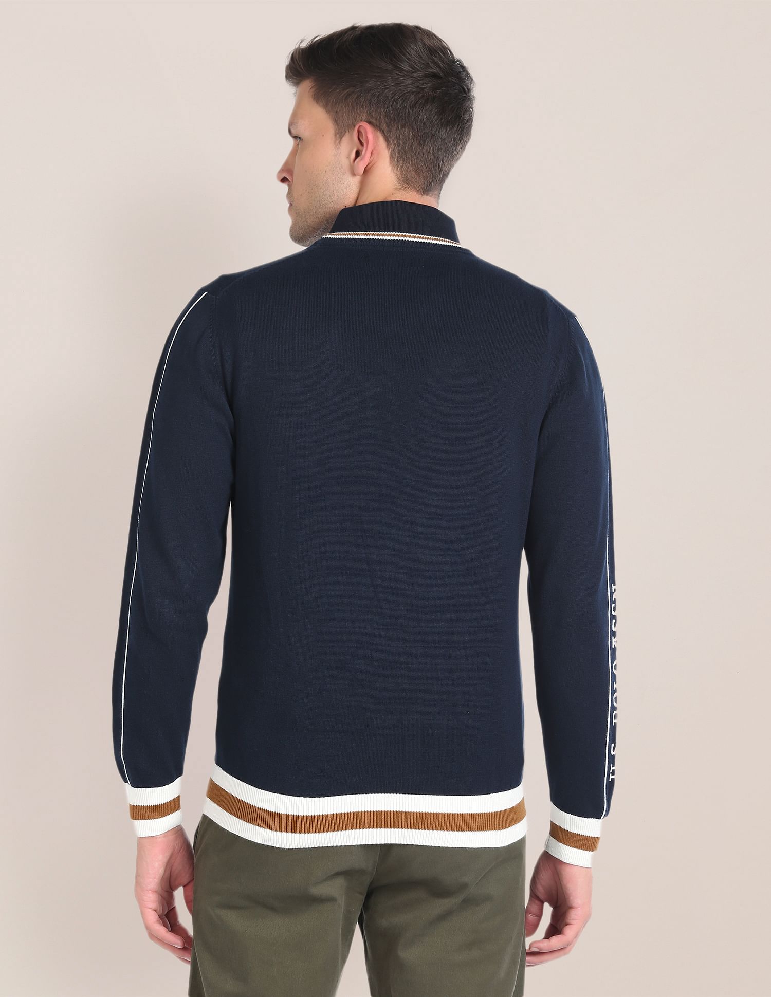 U.S. Polo Assn. Crew Neck Solid Sweater