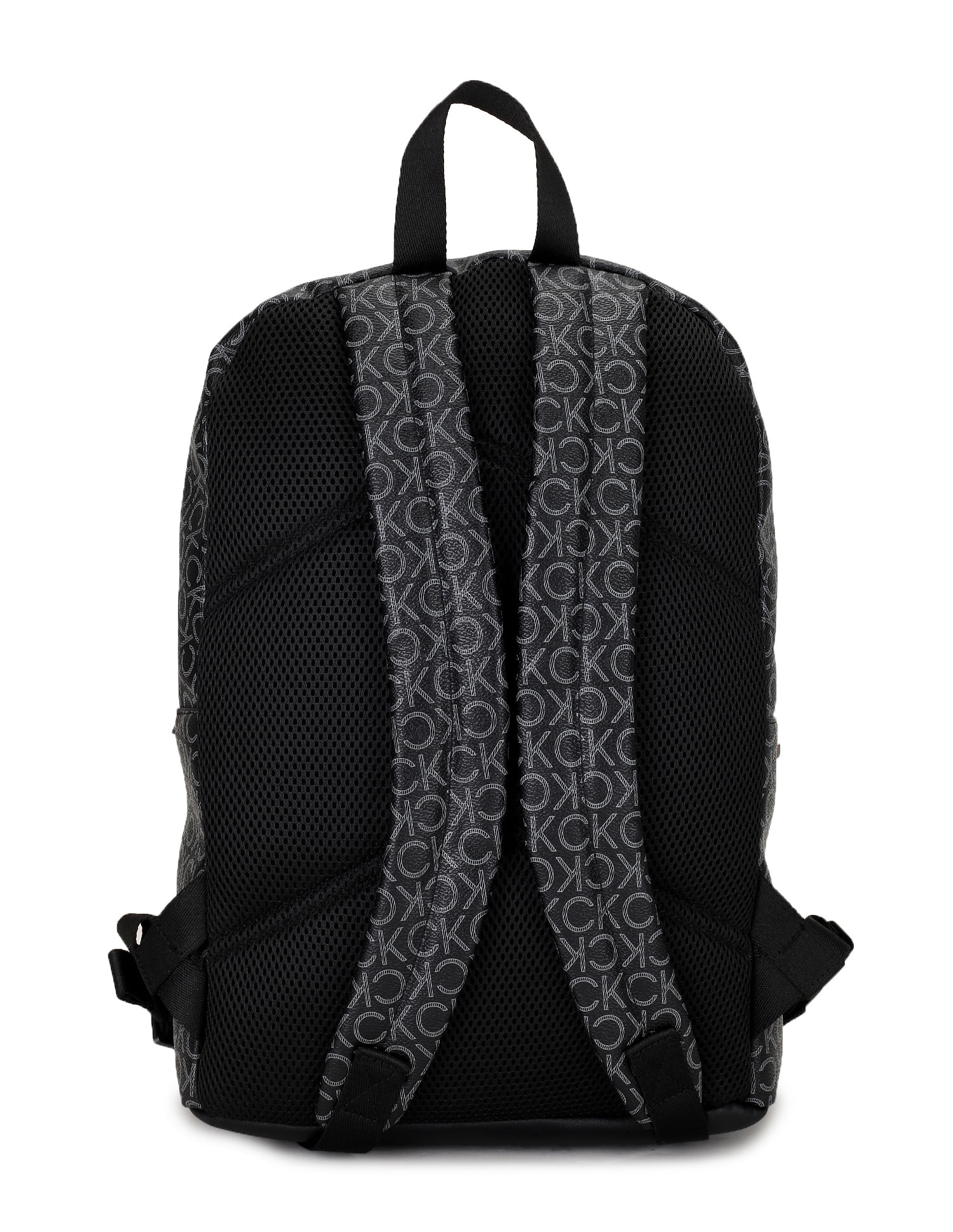 Calvin Klein Georgina Nylon Organizational Backpack in Black | Lyst
