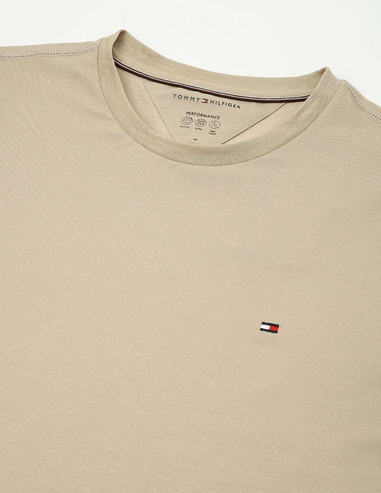 Tommy Hilfiger Solid Regular-Fit Cotton T-Shirt