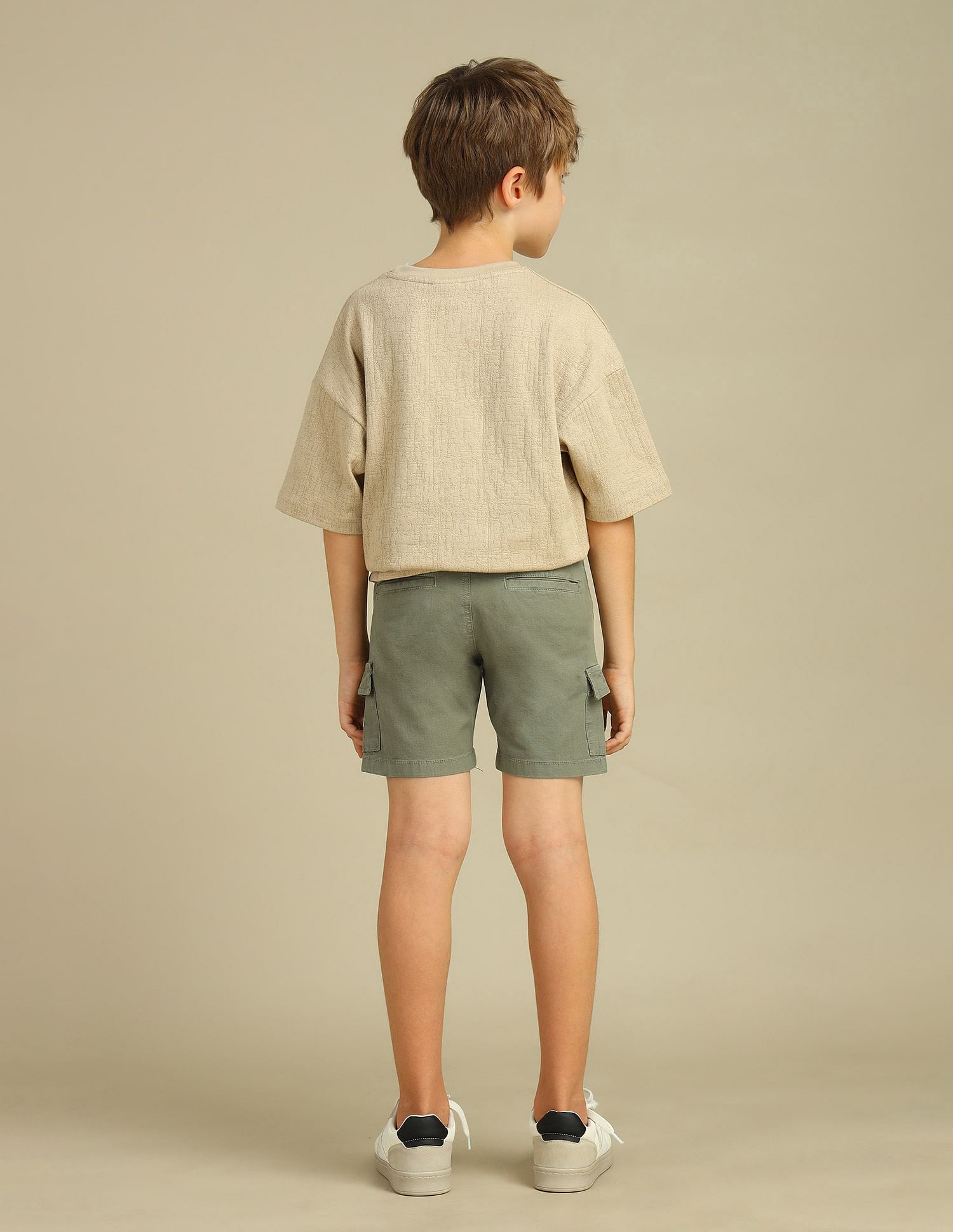 U.S. Polo Assn. Kids Boys Pure Cotton Regular Fit Shorts