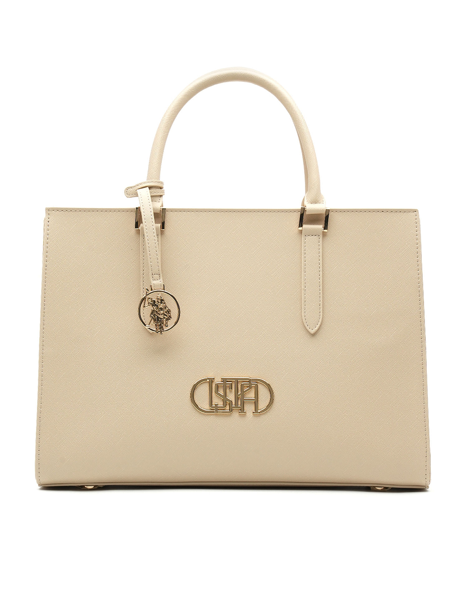 U.S. Polo Assn. Lenda Textured Satchel Bag