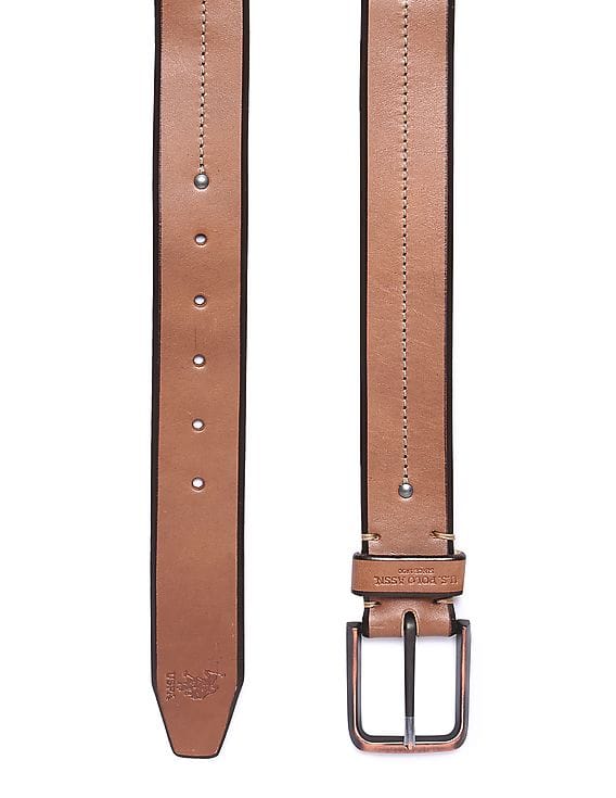 Buy Men Solid Tang Clasp Belt online at 