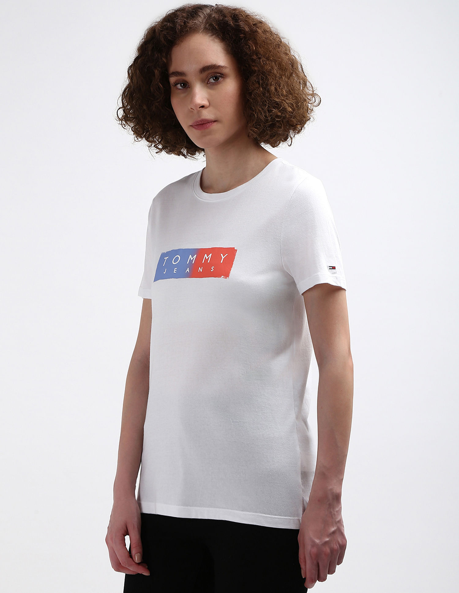 Tommy Hilfiger Brand Print Tyra T-Shirt