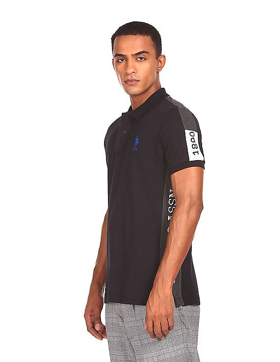 U.S. Polo Assn. Cotton Solid Polo Shirt