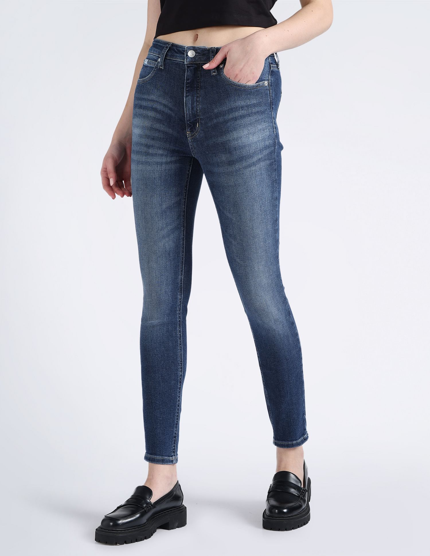 Calvin Klein Recycled Cotton Skinny Jeans