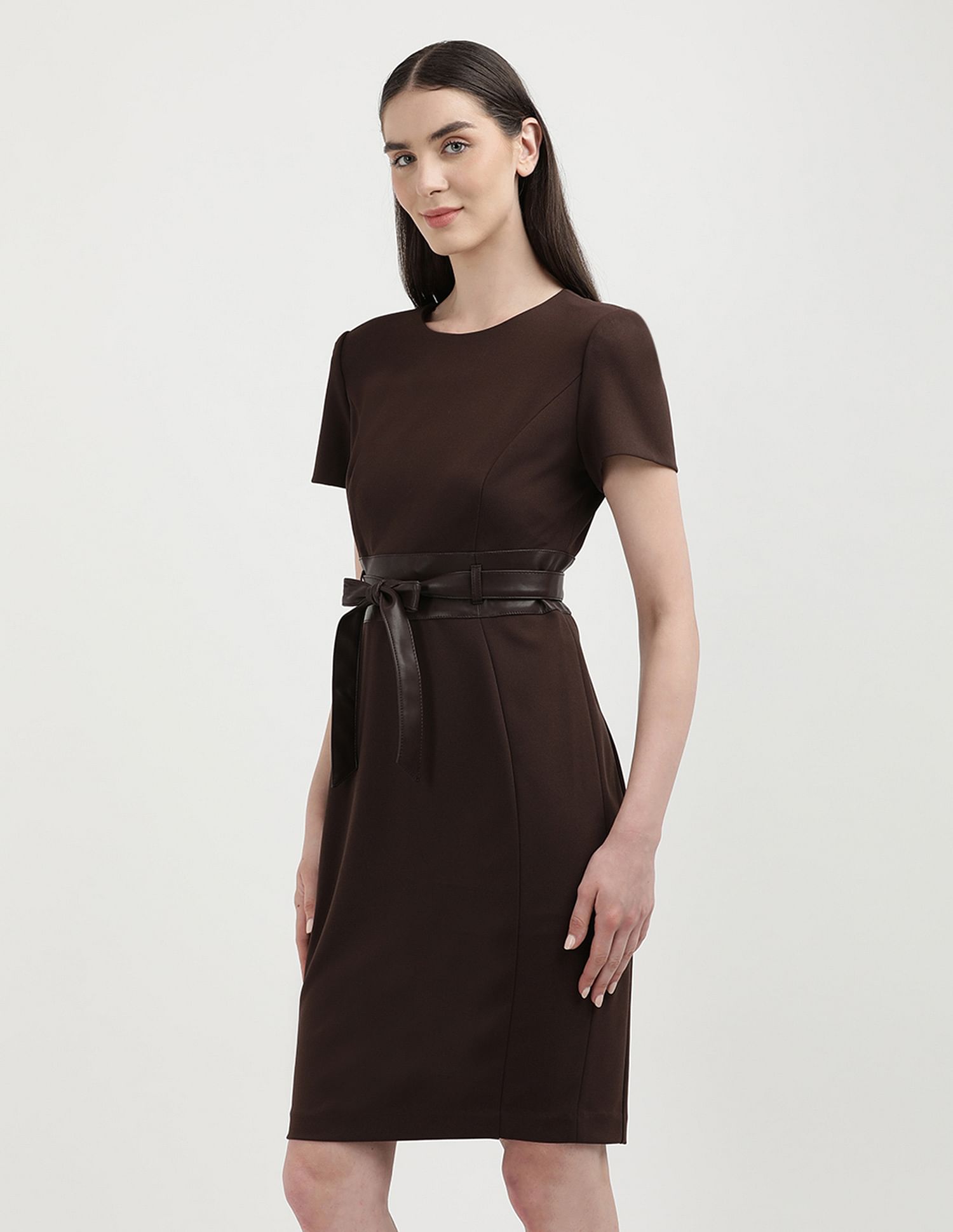 Calvin Klein Scuba Crepe Dress