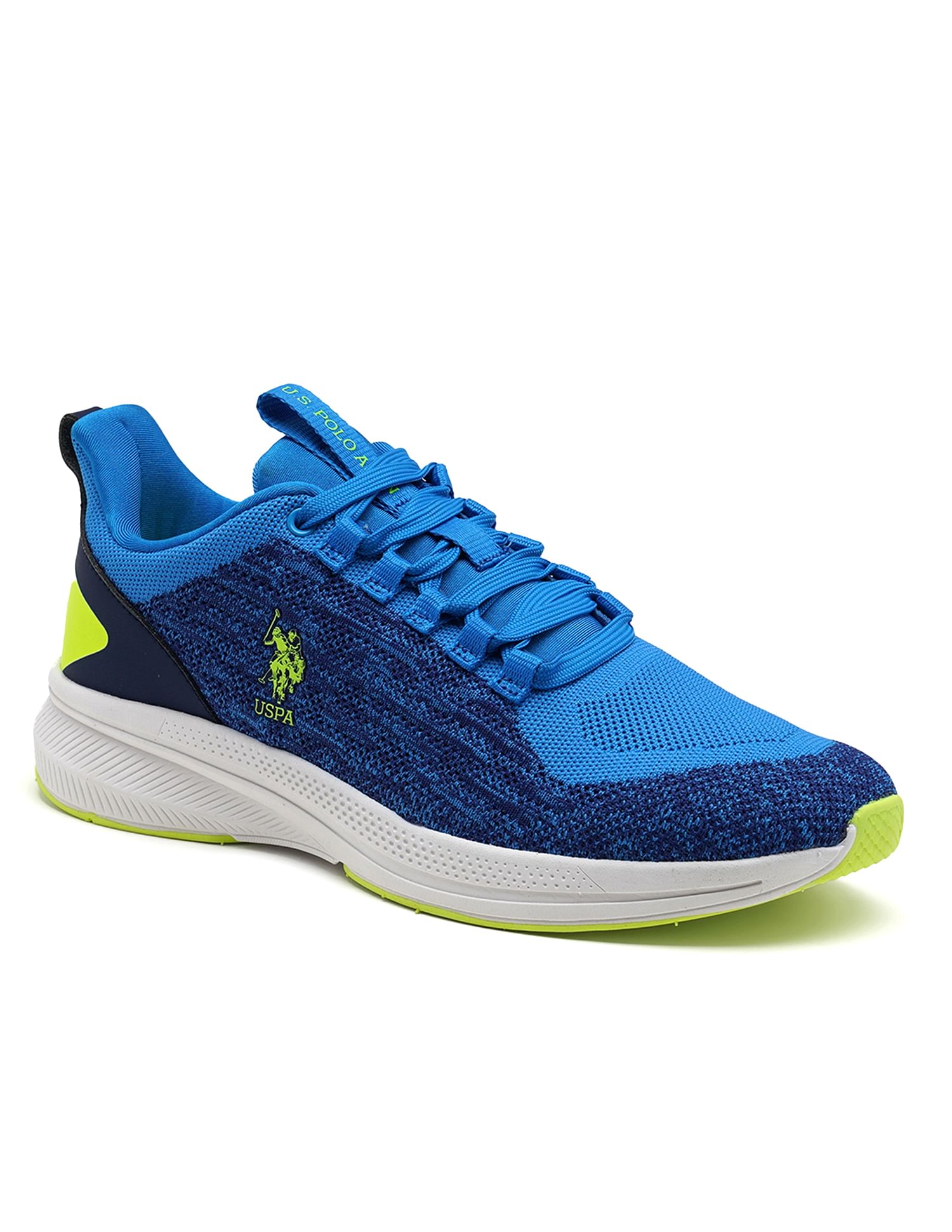 U.S. Polo Assn. Men Knit Upper Colour Block Trigger 2.0 Sneakers